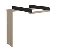 Plan à langer marcel chêne blond-noir TU