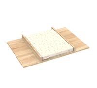 Plan à langer pour commode en bois - seventies marron TU