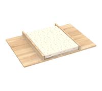 Sauthon Plan à langer pour commode Seventies bois marron