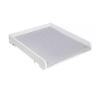Roba Plan à langer 'Roba Style' pour machines à laver – Matelas gris inclus – Bois blanc