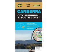 Plan - Agglomération de Canberra & Côte sud, n° 248 | UBD Gregory's