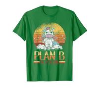 Plan B en Personne Retour À L'école Enseignant Suppléant T-Shirt, Homme, Vert Kelly, L
