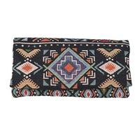 Plan B Portefeuille Fond RFID 15 x 9 cm avec Carte sans Contact Proteccia Multicolore, Femmes, Tissu