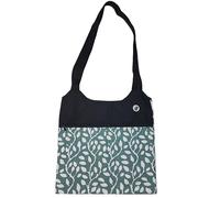 Plan B, Sac fourre-tout en tissu, 37 x 33 cm, poignée en nylon 41 cm, doublure intérieure, grande poche extérieure avec fermeture éclair, multicolore, femme, Esther, Taille unique