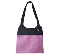 Plan B, Seersucker 01 Sac fourre-tout en tissu, 37 x 33 cm, poignée en nylon 41 cm, doublure intérieure, grande poche extérieure avec fermeture éclair, multicolore, pour femme