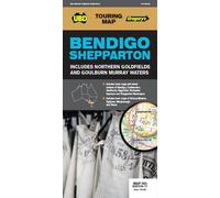 Plan & Carte régionale n° 383 - Bendigo, Shepparton (Victoria) | UBD Gregory's