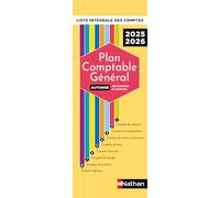 Plan comptable général 2025/2026 - PCG autorisé aux examens et concours - Liste intégrale des comptes