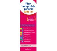Plan comptable général 2026-2027 - PCG (autorisé aux examens et concours) - Gilles Meyer - Hachette Education - broché - Manuel