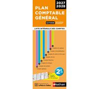 Plan comptable général 2027/2028 - Jean-Luc Siegwart - Nathan - cartonné - Manuel