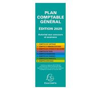 EXACOMPTA Plan comptable général accordéon 19x7,5cm - Vert