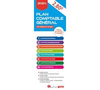 Plan comptable général: Liste intégrale des comptes - Autorisé aux examens et concours (2024)