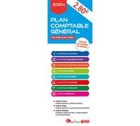 Plan comptable général Liste intégrale des comptes - Autorisé aux examens et concours 2024 - Collectif - Gualino Eds - Poche - Etude