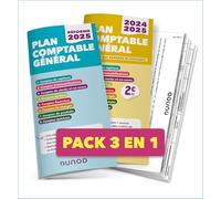 Plan comptable général - Pack 3 en 1 : PCG 2024-2025 + PCG réforme 2025 + Docs de synthèse