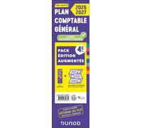 Plan comptable général - Pack édition augmentée : PCG 2026-2027 + Docs de synthèse - Charlotte Disle - Dunod - Coffret - Manuel