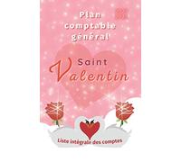 Plan comptable général Saint Valentin | 2021 2022 | Liste intégrale des comptes