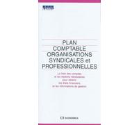 Plan comptable organisations syndicales Edition 2010 - KPMG - Economica - broché - Etude