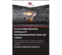 Plan d'Amelioration Detaille Et Recommandations Pour Sep Congo