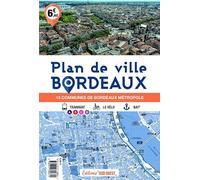 Plan de Bordeaux: 15 communes de Bordeaux Métropole