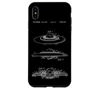 Plan de Brevet OVNI - Diagramme de Soucoupe Volante Vintage Coque pour iPhone XS Max