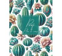 Plan de cours Pour Les Profs: Livre de gestion et d'organisation de la classe pour l'école primaire, le collège et le lycée