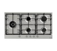 Plan de cuisson 5 feux à gaz Largeur 86 cm Plan inox brossé - 7016 032 Power