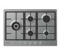 Plan de cuisson à gaz Candy CHG7WLWPX 75 cm 5 feux Inox