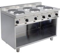 Plan de cuisson électrique 6 plaques E7/CUET6 - SARO