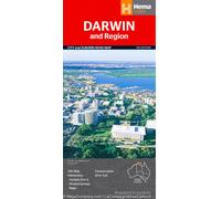 Plan de Darwin et de sa région (Australie) | Hema Maps