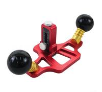 Plan de défonceuse professionnel pour le travail du bois avec design portatif et rainures de butée de profondeur pour un contrôle précis de la mortaise et du nivellement