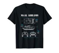 Plan de dessin de char militaire T-Shirt