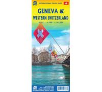 Plan de Genève & Carte de l'ouest de la Suisse | ITM