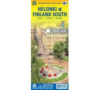 Collectif – Plan de Helsinki & Carte du sud de la Finlande – Échelles 1:10 000, 1:750 000 – ITM
