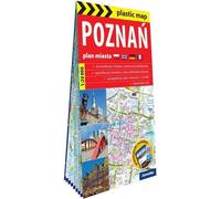 Plan de la ville de Poznan déjoué 1:20 000