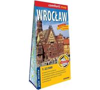 Plan de la ville de Wroclaw laminé 1:22 500