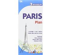 Plan de Paris avec index des rues au verso.