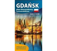Plan de poche avec guide. - Gdańsk 1:16 000 - Élaboration collective (Reiseführer auf Polnisch)