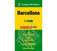 Plan de poche du centre-ville - Barcelone | Touring Club Italiano