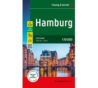Plan de poche - Hambourg (Allemagne) | Freytag & Berndt