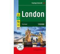 Collectif – Londres City Pocket – 1/10000 Éd. trilingue allemand-anglais-français – Atlas / carte