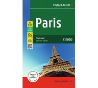 Plan de poche - Paris | Freytag & Berndt - 1:11 000