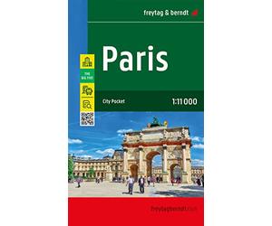 Plan de poche - Paris | Freytag & Berndt