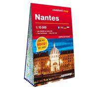 Plan de poche plastifié - Nantes mini | Express Map