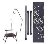 Plan de Table Modulable Extérieur - Pont Supérieure en D'Aluminium pour Camping - Équipement de Remplacement Léger et Stable pour Cuisine en Plein Air Pique-Nique Plage Barbecue