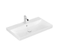 Plan de toilette (Avento), 800 x 470 x 165 mm, Blanc, avec trop-plein (41568001)