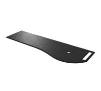 Plan de toilette MAM 1590 gauche porte-serviettes ARDOISE noirE 1590x12x510mm - SALGAR 96762