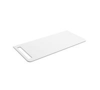 Plan de toilette UNIIQ 990 solid surface blanc mat 990x12x460mm - SALGAR 96781