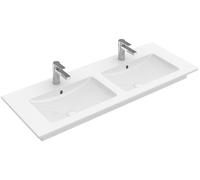 Plan De Toilette Villeroy et Boch Robinetterie Murale Avec Trop-Plein Pierre Blanche 4111DJRW