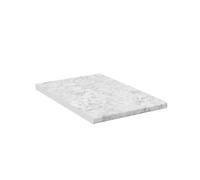 Vicco Plan de Travail Cuisine R-Line, Blanc/marbre, 40cm, adapté au Montage sur des Meubles Bas et des Plans de Travail
