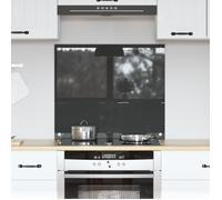 Plan de travail de cuisine Gris foncé 70x60x0,6 cm en verre trempé