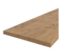 Plan de travail LANCELOT - Décor chêne - L 180 x P 60 x H 3 cm